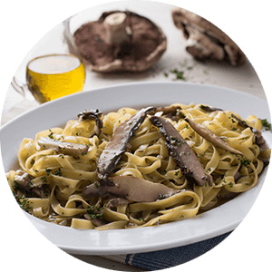 Fettuccine Portobello